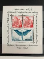 1938 Aarau-Block, Kat. 11 **, KP 90.--