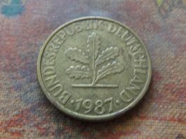 DEUTSCHLAND 10 Pfennig 1987