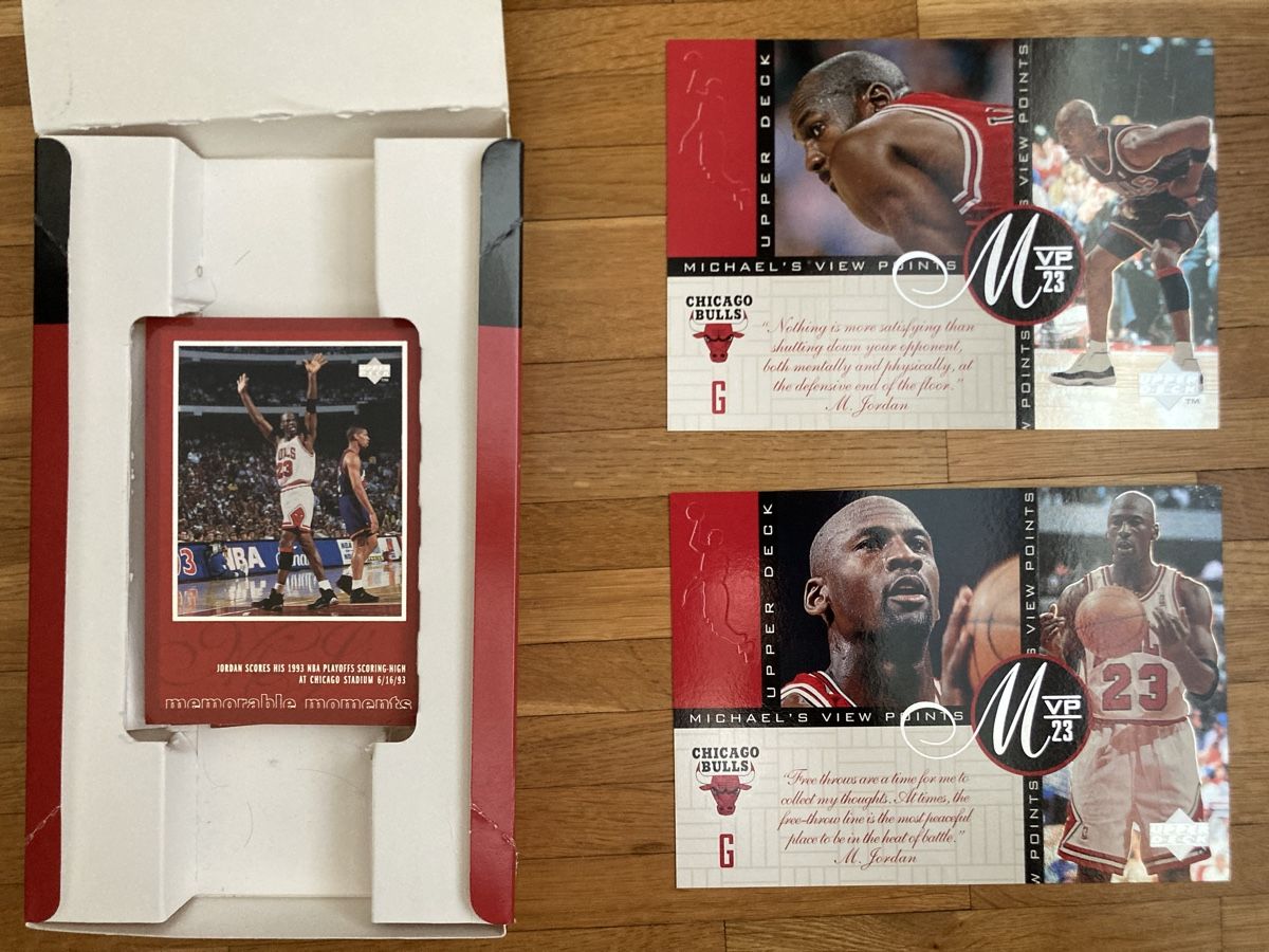 Jordan Carte collezionabili: Upper Deck Michael Jordan championship journals – Nuovo (secondo la descrizione) da Villars sur Glâne venduto da billbaroud 1