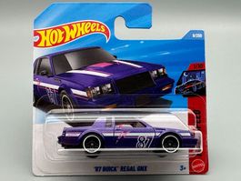 Hot Wheels 87 Buick Regal GNX 1:64 Treasure Hunt Neu OVP