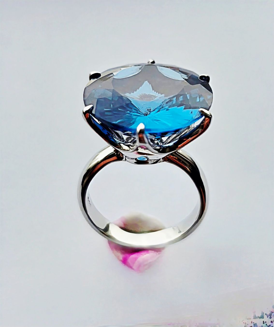 Ringe: Blau Topas Solitaire Fingerring – Neu (gemäss Beschreibung) aus Zürich von Benedikt21 9