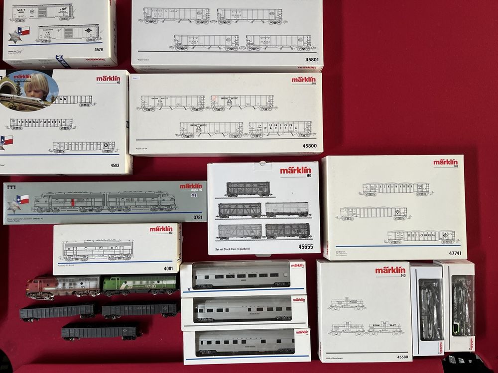 Märklin Trains électriques: Märklin H0 USA Set – D'occasion à Sutz par rs6plus0