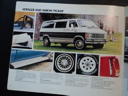 Prospekt Chrysler Plymouth Zubehör Accessories 1982