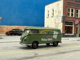 VW T1 Bus Regina Mellow Mints USA, Brekina H0 1/87 NEU OVP