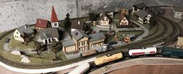 Quartier de Diorama 1/87ème H0m (12mm)