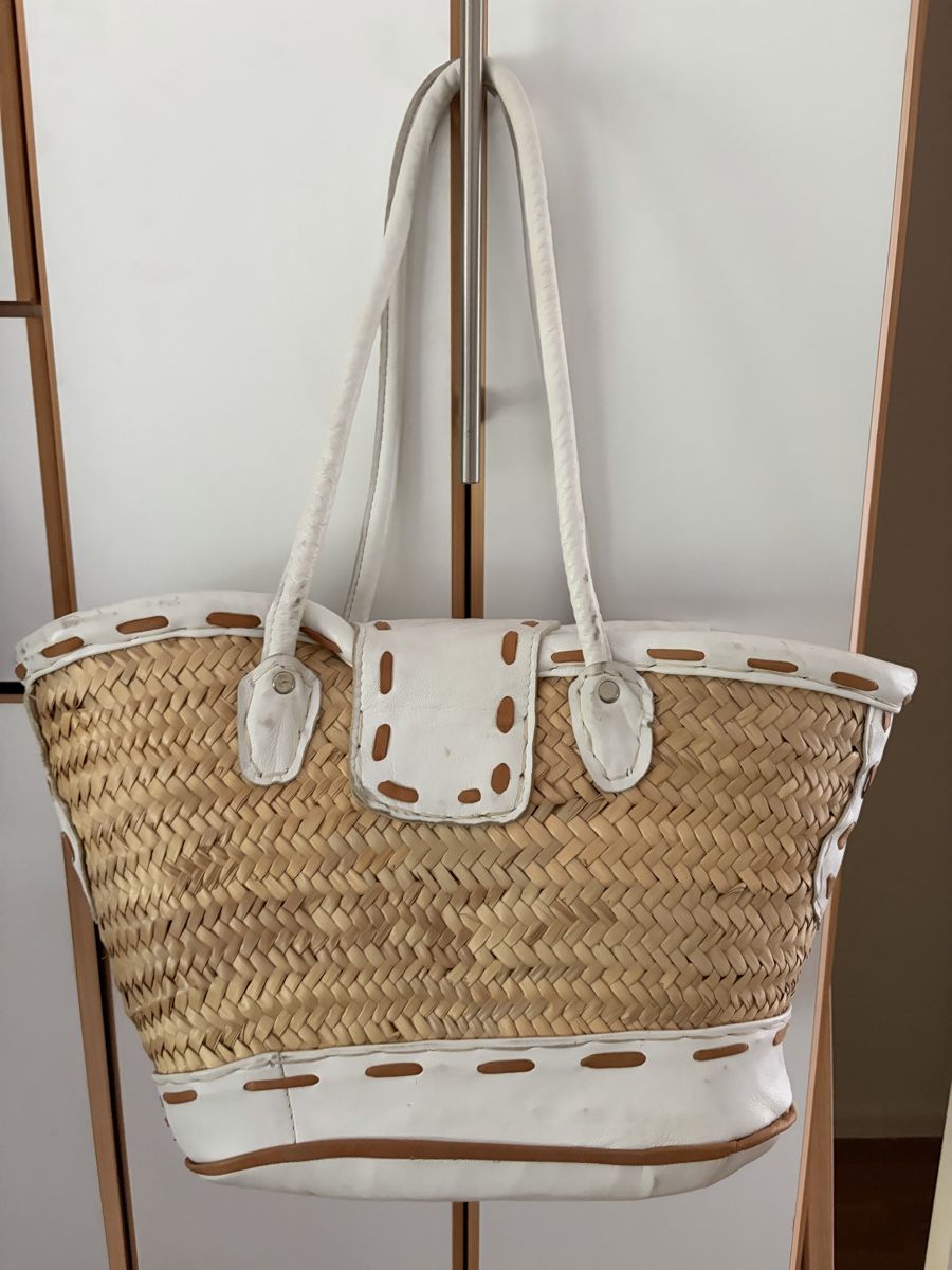 Sacs femmes: Korbtasche mit Leder – D'occasion à Luzern par THINGS-11 1