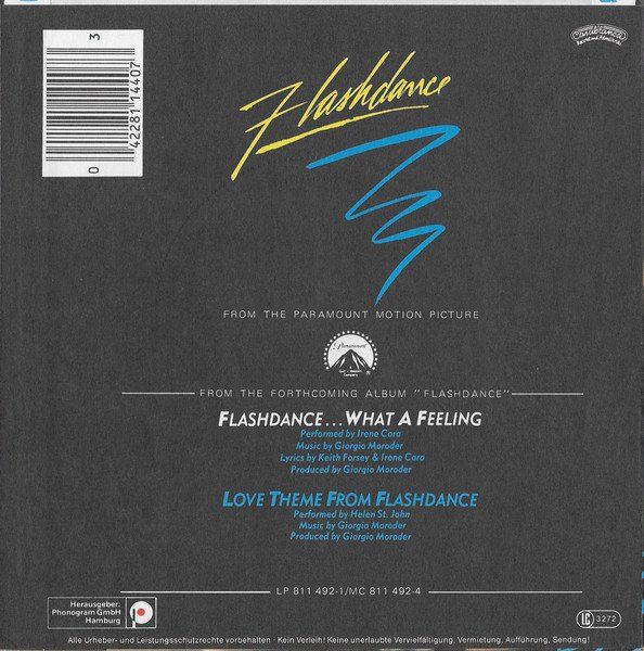 Vinyles: Cara Irene: Flashdance... What A Feeling 7" – D'occasion à Steinhausen par Vilivinili 1