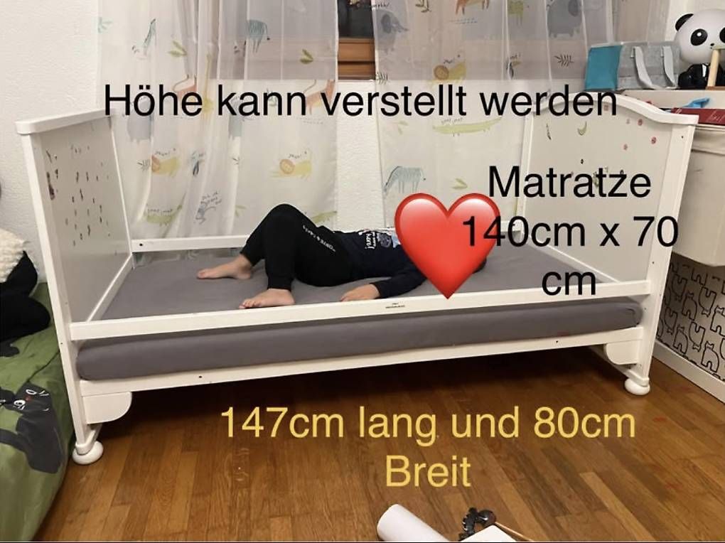 Letti: Kinderbett – Usato da Zwillikon venduto da nicole8686