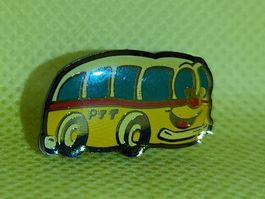 Pin Anstecker PTT Postauto Bus Comic Vintage Schweiz