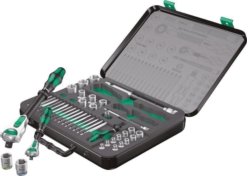 Tutti gli attrezzi: Wera Steckschlüssel 1/4" + 1/2" – Nuovo e nell'imballaggio originale da Bottighofen venduto da zaap