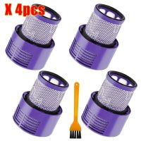 NEU ✅ 4er Waschbar Filter für Dyson Staubsauger V10 SV12