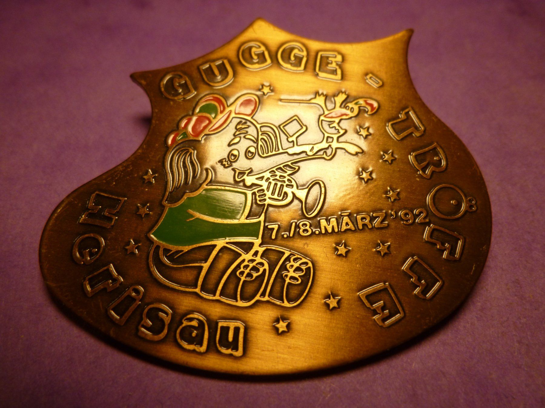 Plaketten & Abzeichen: HERISAU 1992 BRONZE – Gebraucht aus Ried (Muotathal) von Mandarin02