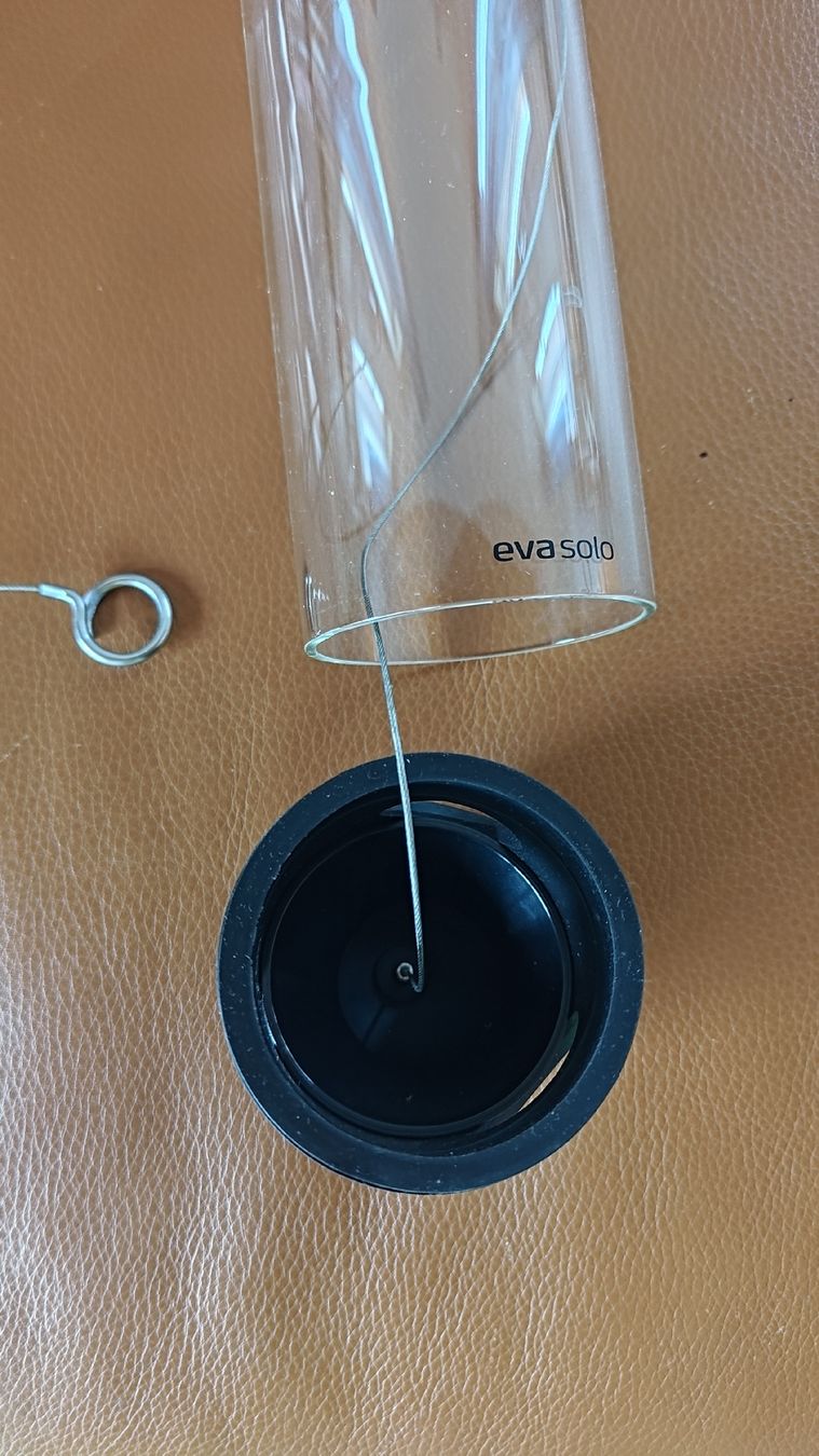 Casette per uccelli: Eva Solo Vogelfutter Säule Glas – Nuovo (secondo la descrizione) da Illnau venduto da Sefan 1