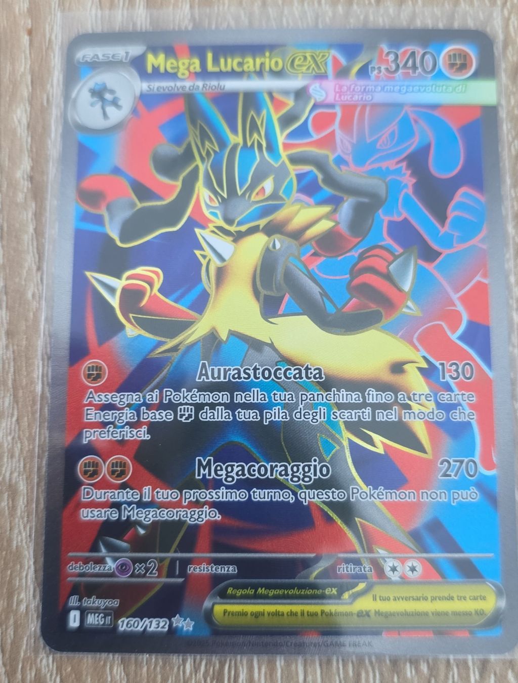 Pokémon Sammelbilder & Trading cards: Mega Lucario ex – Gebraucht aus Massagno von Arj87