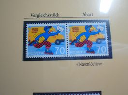Abart 1997 **,  Globi, "Nasenlöcher"