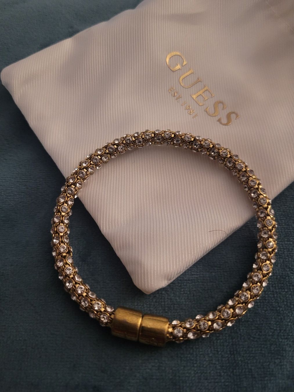Guess Bracciali & Braccialetti: Bracelet Guess doré – Usato da Courtaman venduto da Bluejazz 1