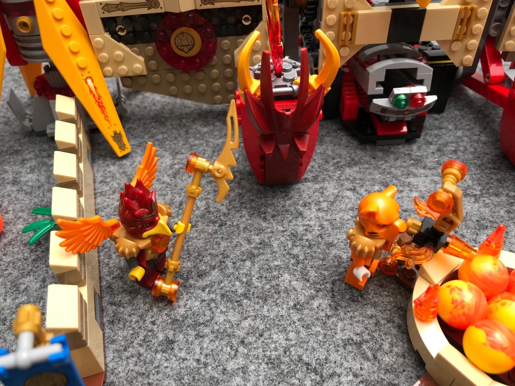 Lego Kit di costruzioni: Lego Flying Phoenix Fire Temple Nr. 70146 – Usato da Obergösgen venduto da cairn 4