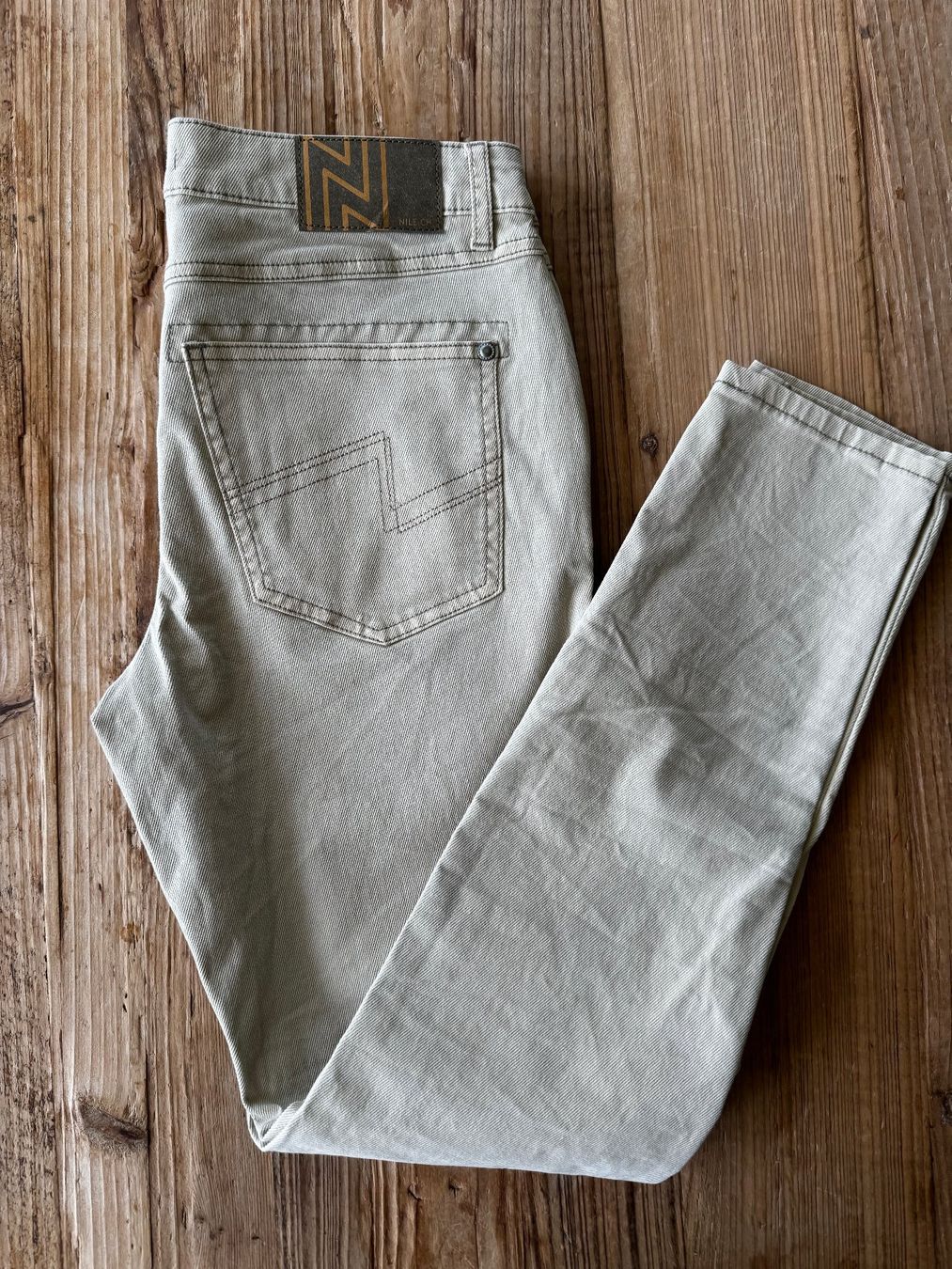 Nile Pantaloni: Neu Nile Hose Gr. M Baumwolle Polyester Elasth. FarbeDessert – Nuovo (secondo la descrizione) da Kirchdorf AG venduto da coco123