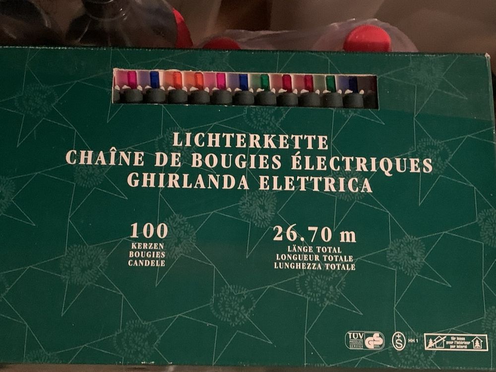 Bunte Lichterkette Weihnachten Kaufen auf Ricardo