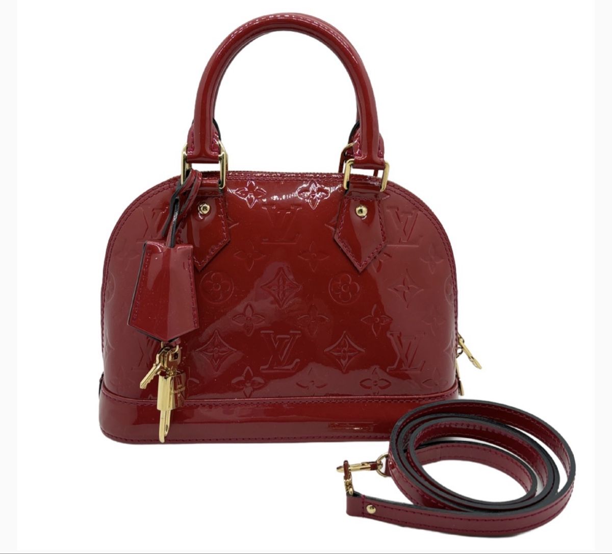 Louis Vuitton Borse: Lv alma BB red enamel leather – Nuovo (secondo la descrizione) da Satigny venduto da rii_mh6c 5