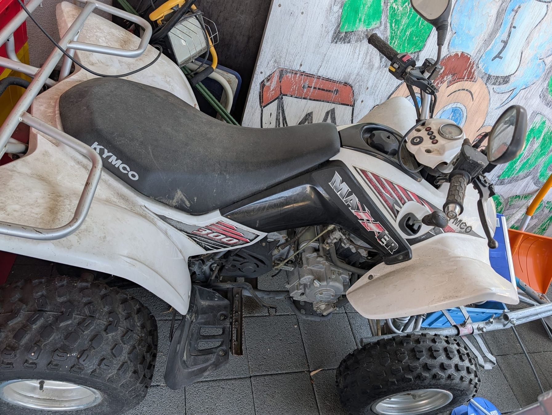 Kymco ATV / Quad: Quad》Kymco Maxxer 300 ATV 》🥳NUR 907 Kilometer🥳 mit Ausweis – Usato da Niederbipp venduto da meriva88