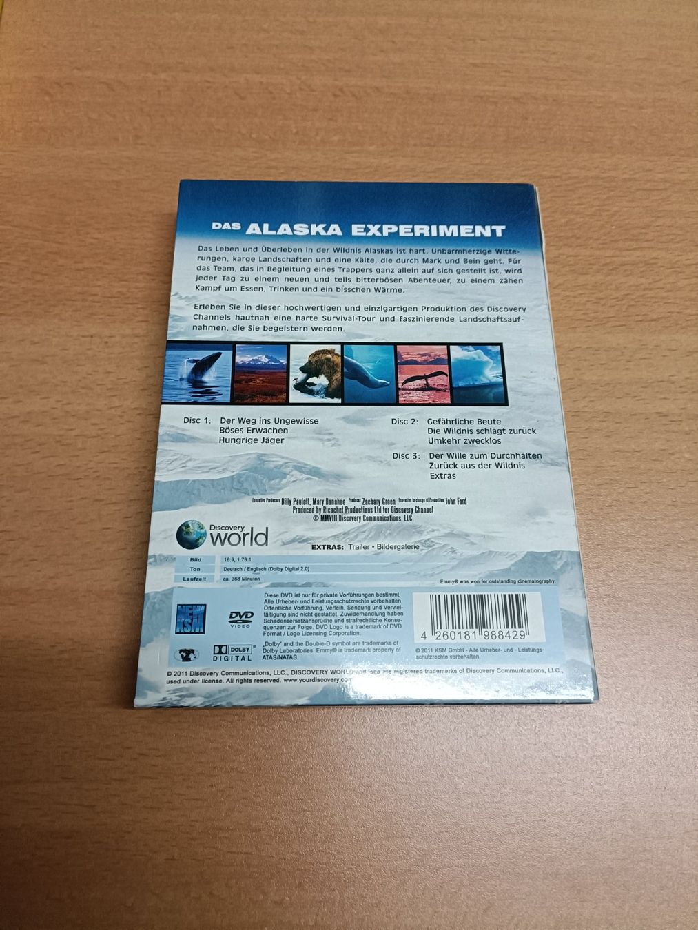 Alle DVDs: Discovery World: Das Alaska Experiment – Gebraucht aus Köniz von Movieportal007 1