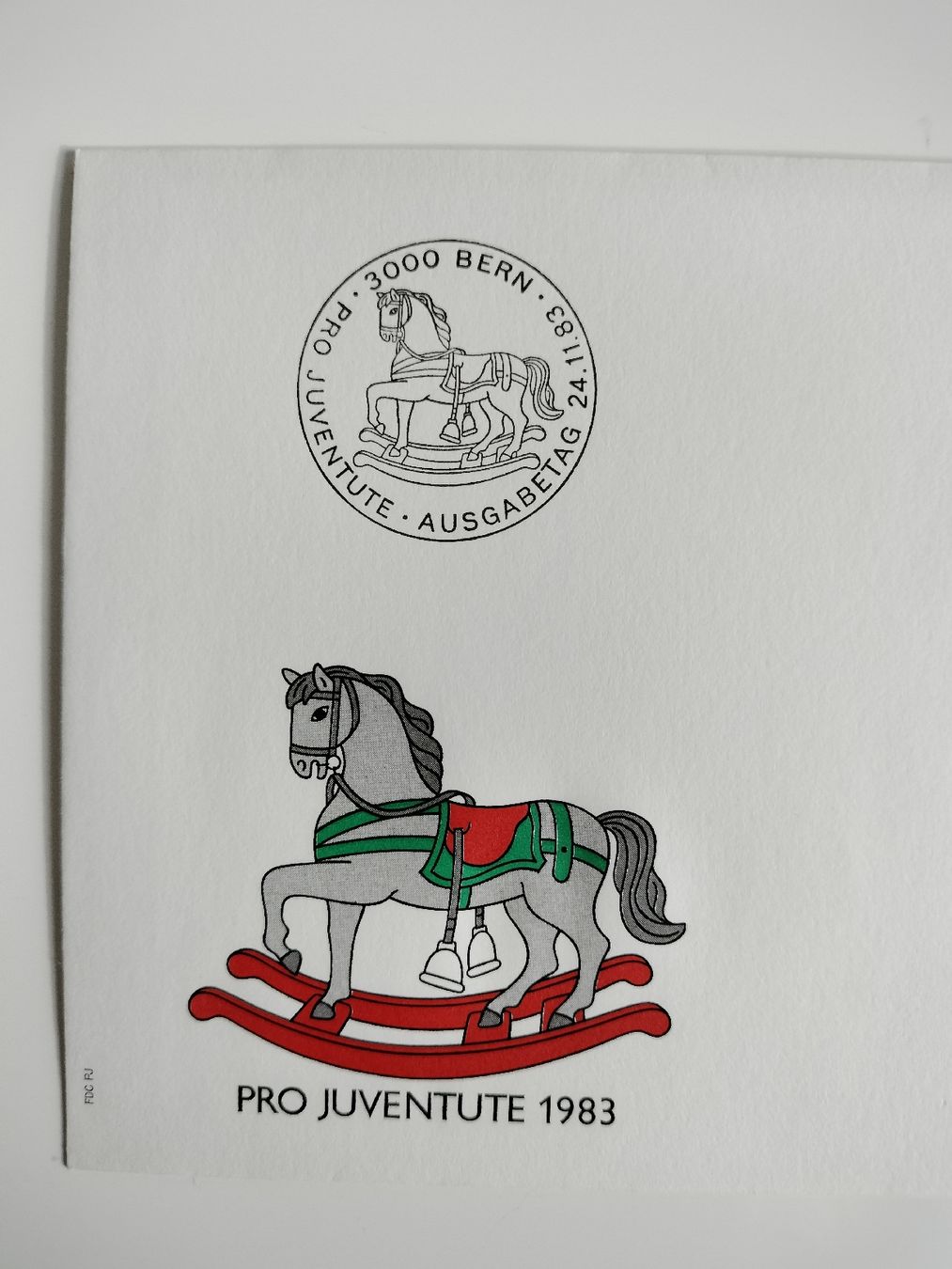 Tutti i francobolli: Pro Juventute Ersttagsbrief 1983 Schaukelpferd – Nuovo (secondo la descrizione) da Oftringen venduto da spo_g5zw 2