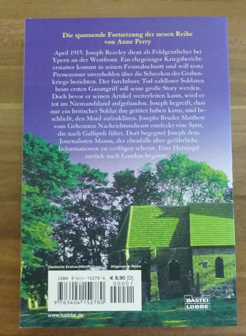 Libri: Und sei des Todes eingedenk von Anne Perry – Nuovo (secondo la descrizione) da Wagenhausen venduto da M.Sieg 1