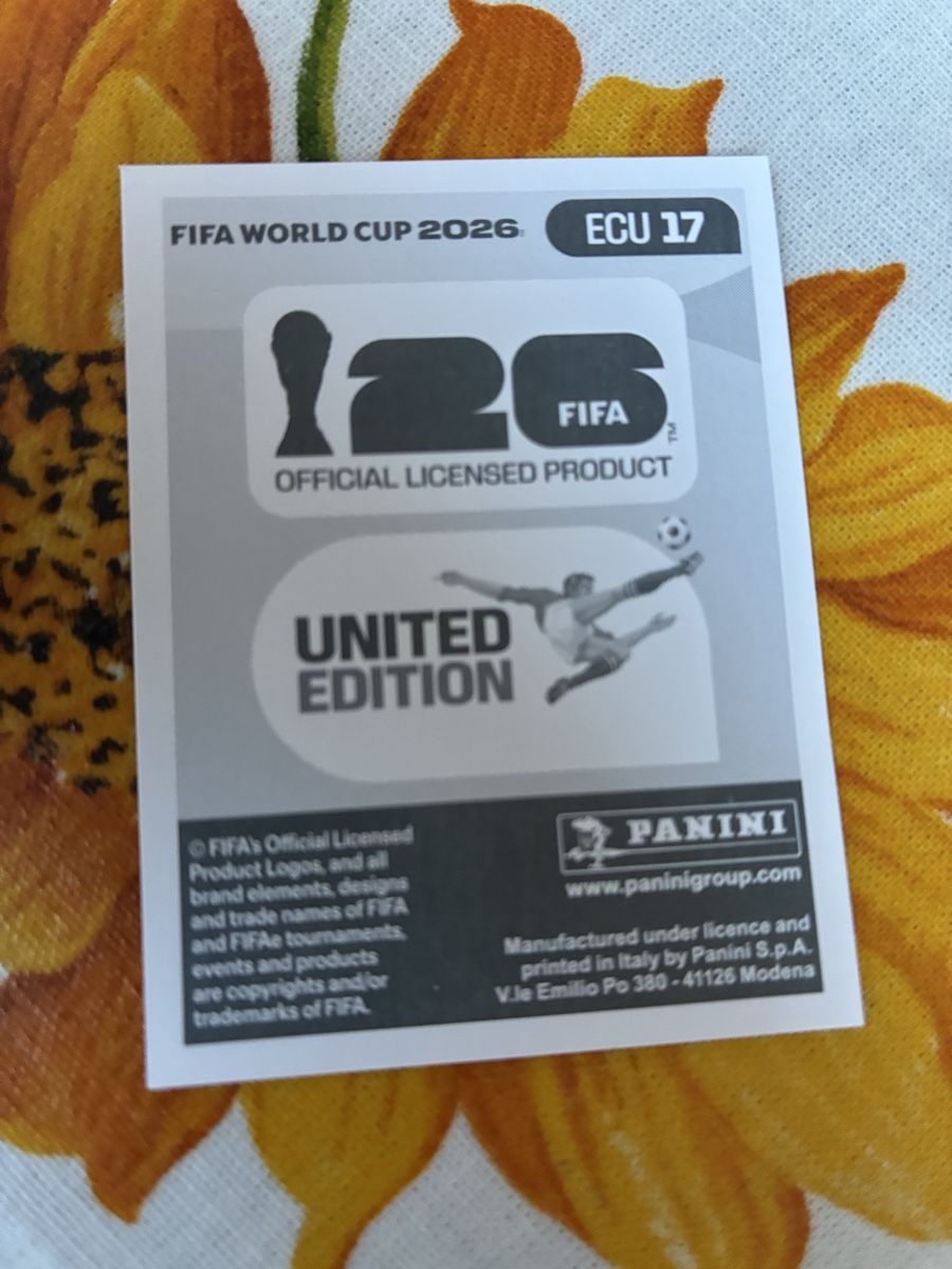 Panini Cartes à collectionner: FIFA World Cup 2026 Sticker Nilson Angulo ECU 17 Panini – D'occasion à Wettingen par ric_xm6x 1