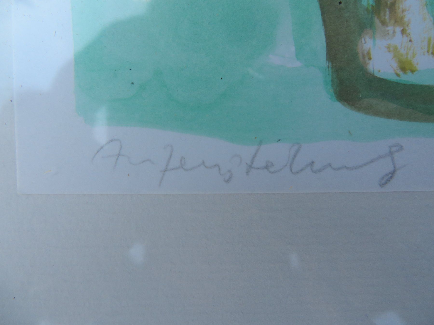 Dipinti: Bruder Eugen Boller 1939 original Aquarell – Usato da Bad Ragaz venduto da FutureZ 2