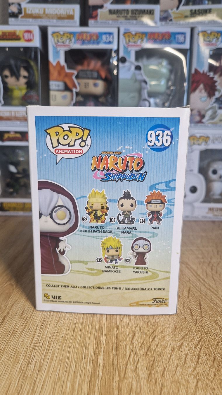 Funko Statuette: Figurine POP Kabuto Yakushi – Nuovo e nell'imballaggio originale da Bernex venduto da Hallohisse 1