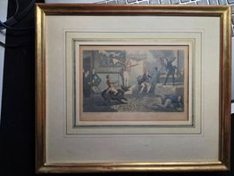 antiker Stich - A new Hunter -Tally ho..! Alken / Dunken