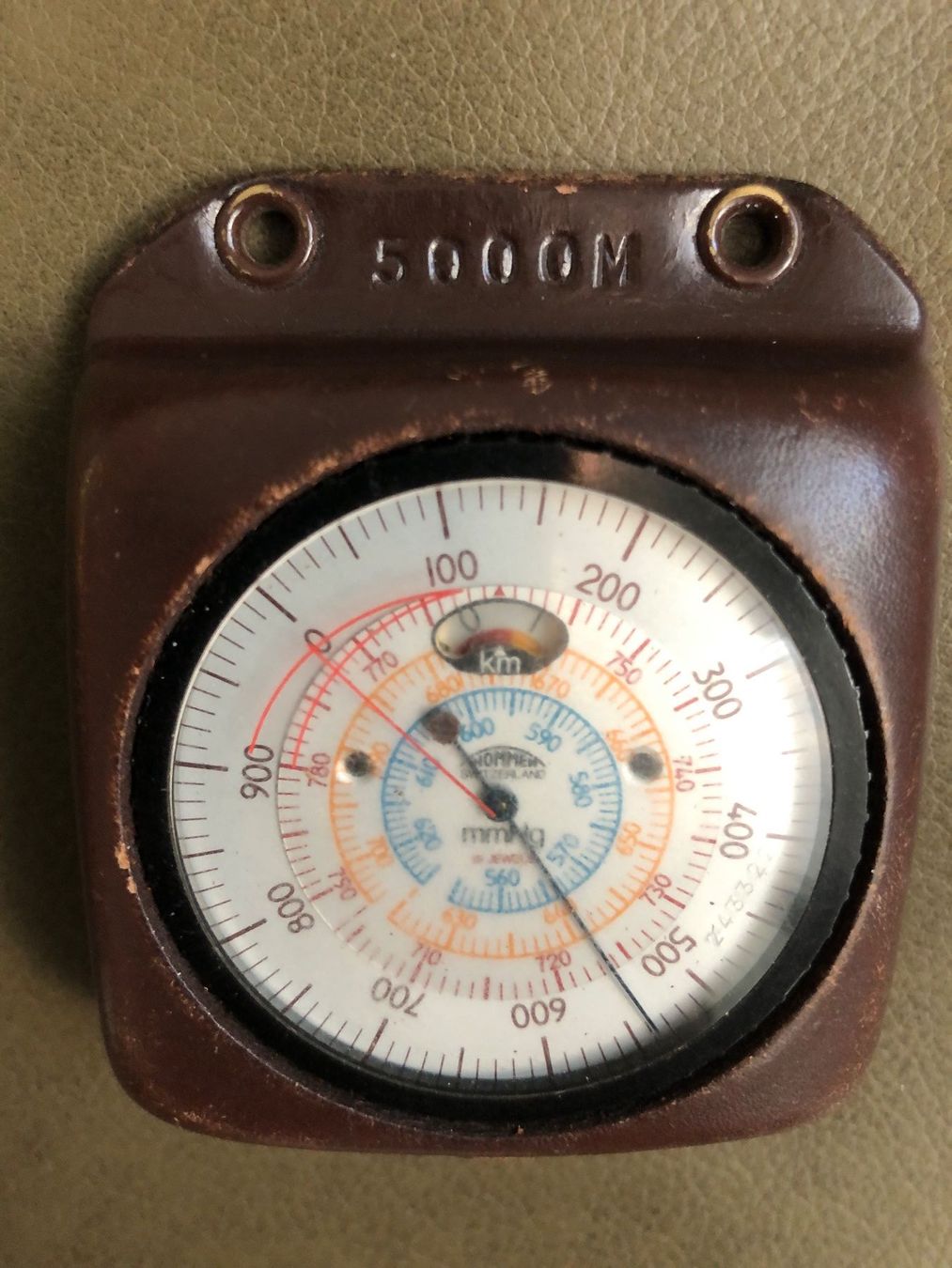 Revue Thommen Misurare: Thommen Höhenmesser Altimeter 5000m – Usato da Nunningen venduto da anclaudia 3