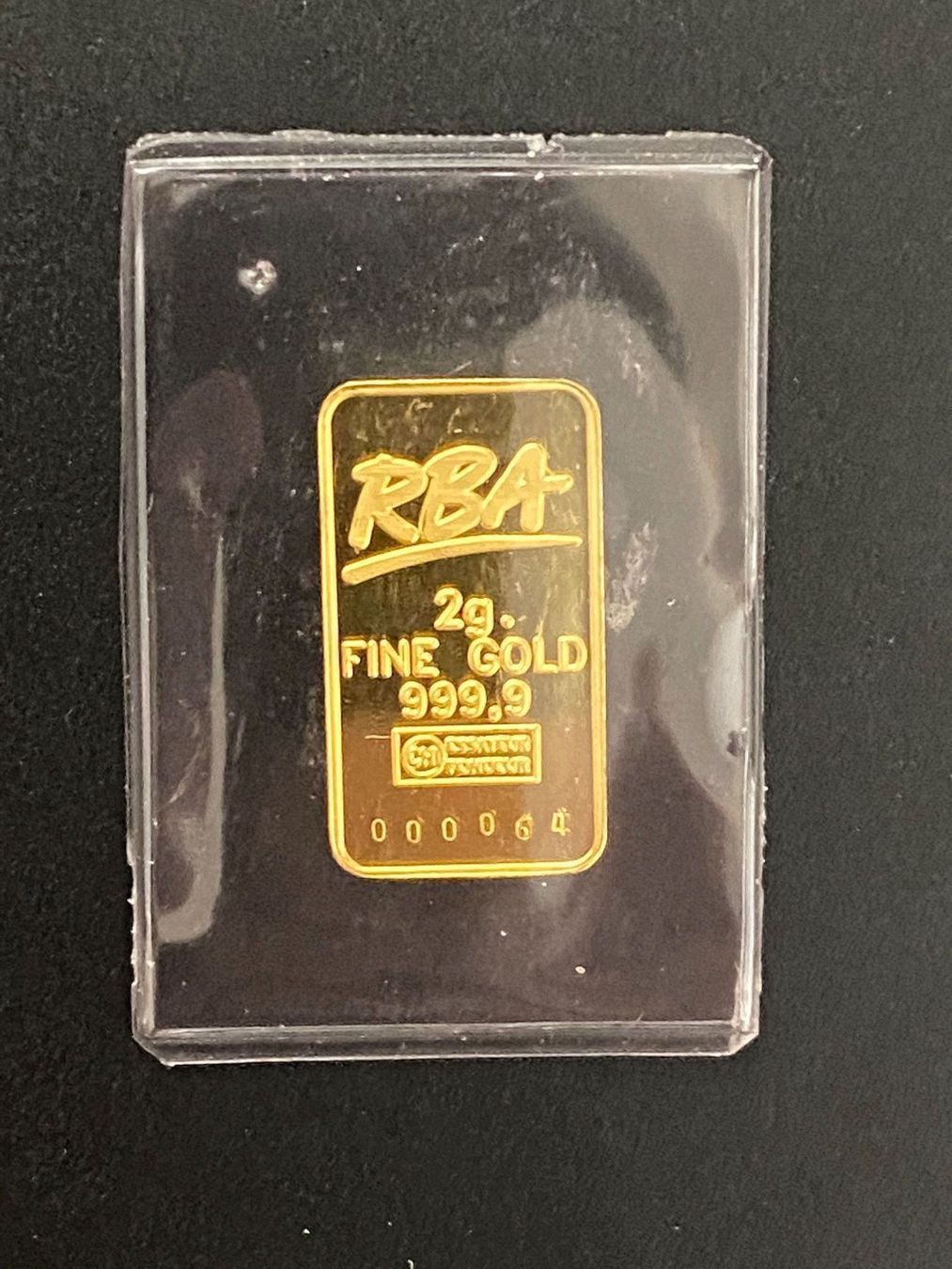 Metalli preziosi: Goldbarren 2g RBA – Nuovo e nell'imballaggio originale da Untersiggenthal venduto da byiggy