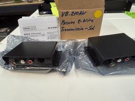 Monacor VB-210AV Passive 2-Wire Transmission Set, neu in OVP