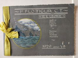 Schiff - Kalender 1929 - "Regia Marina Italiana".