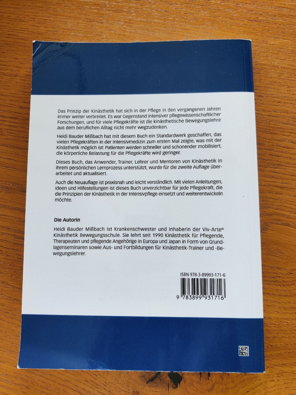 Libri: Kinästhetik in der Intensivpflege  – Usato da Adelboden venduto da Adlernest 1