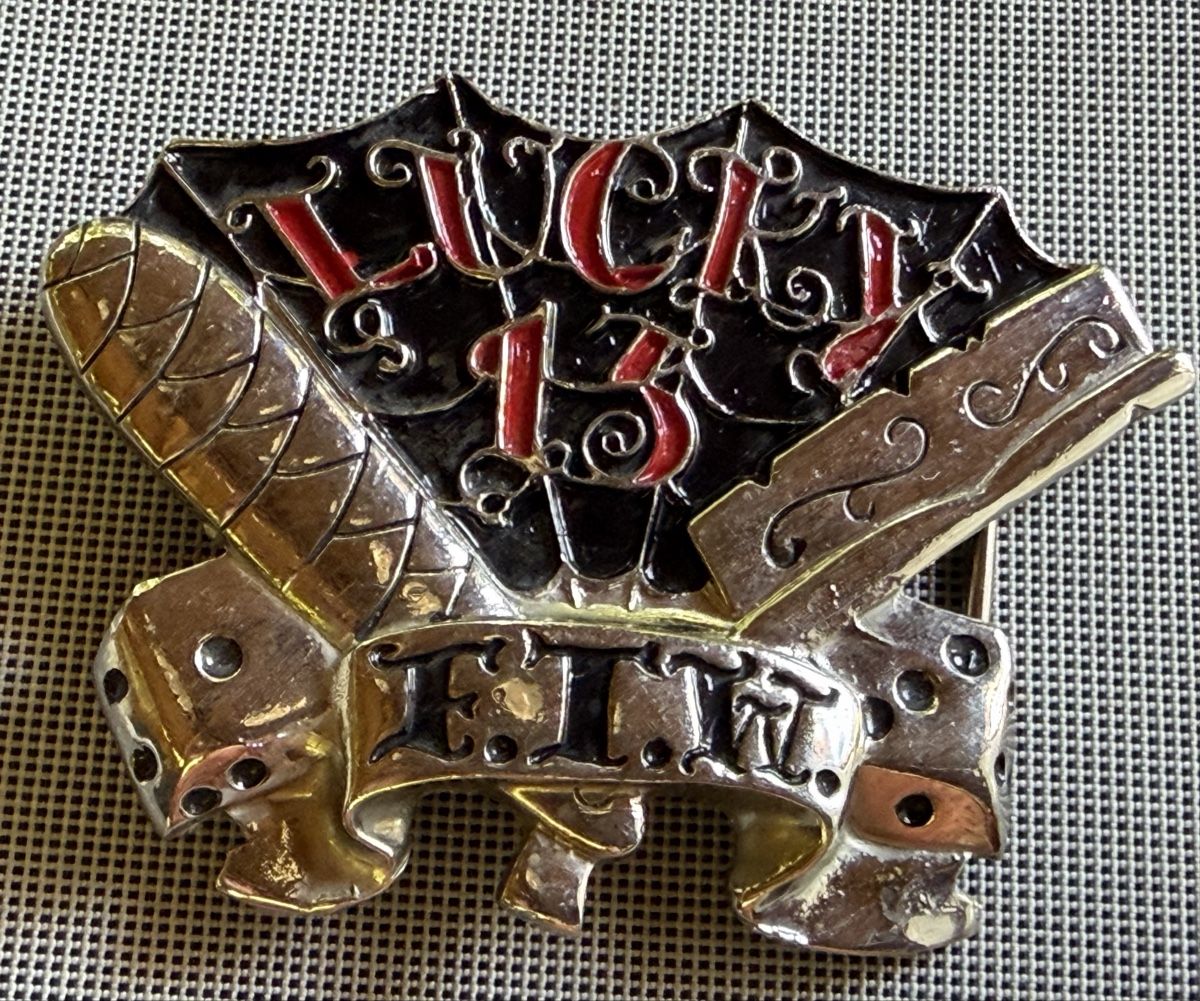 Fibbie per cinture: Coole Gürtelschnalle - Lucky 13 – Nuovo e nell'imballaggio originale da Unterkulm venduto da Onefrog 5