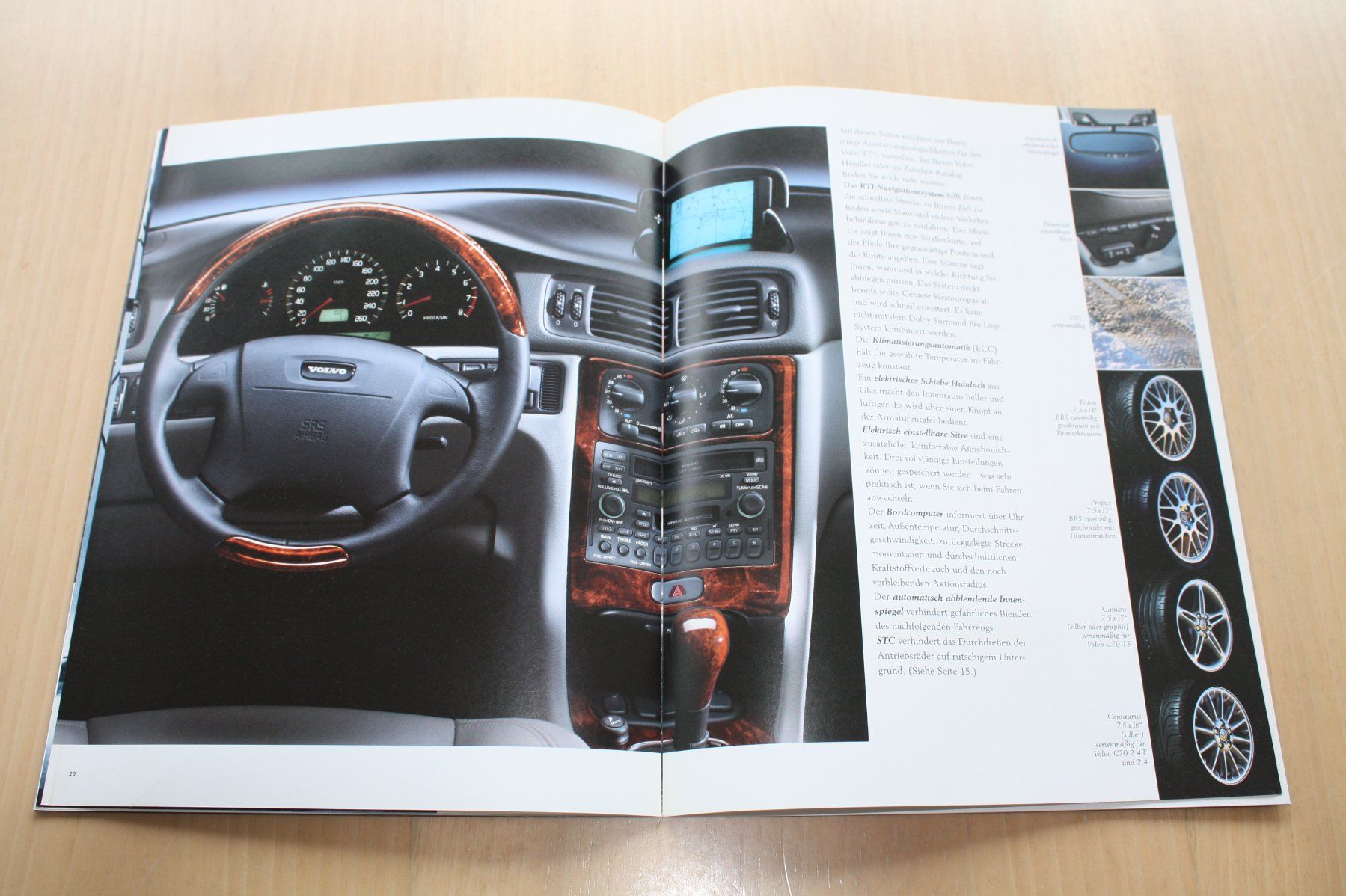 Volvo Dokumente: Volvo C70 Coupe Prospekt 2000 – Gebraucht aus Wikon von erwin400 8