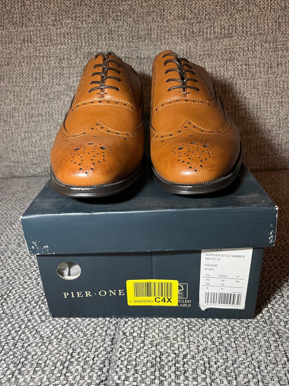 Scarpe da uomo: Lederschuhe von PIER ONE Grösse 42 – Nuovo e nell'imballaggio originale da Fribourg venduto da cichlidench 2