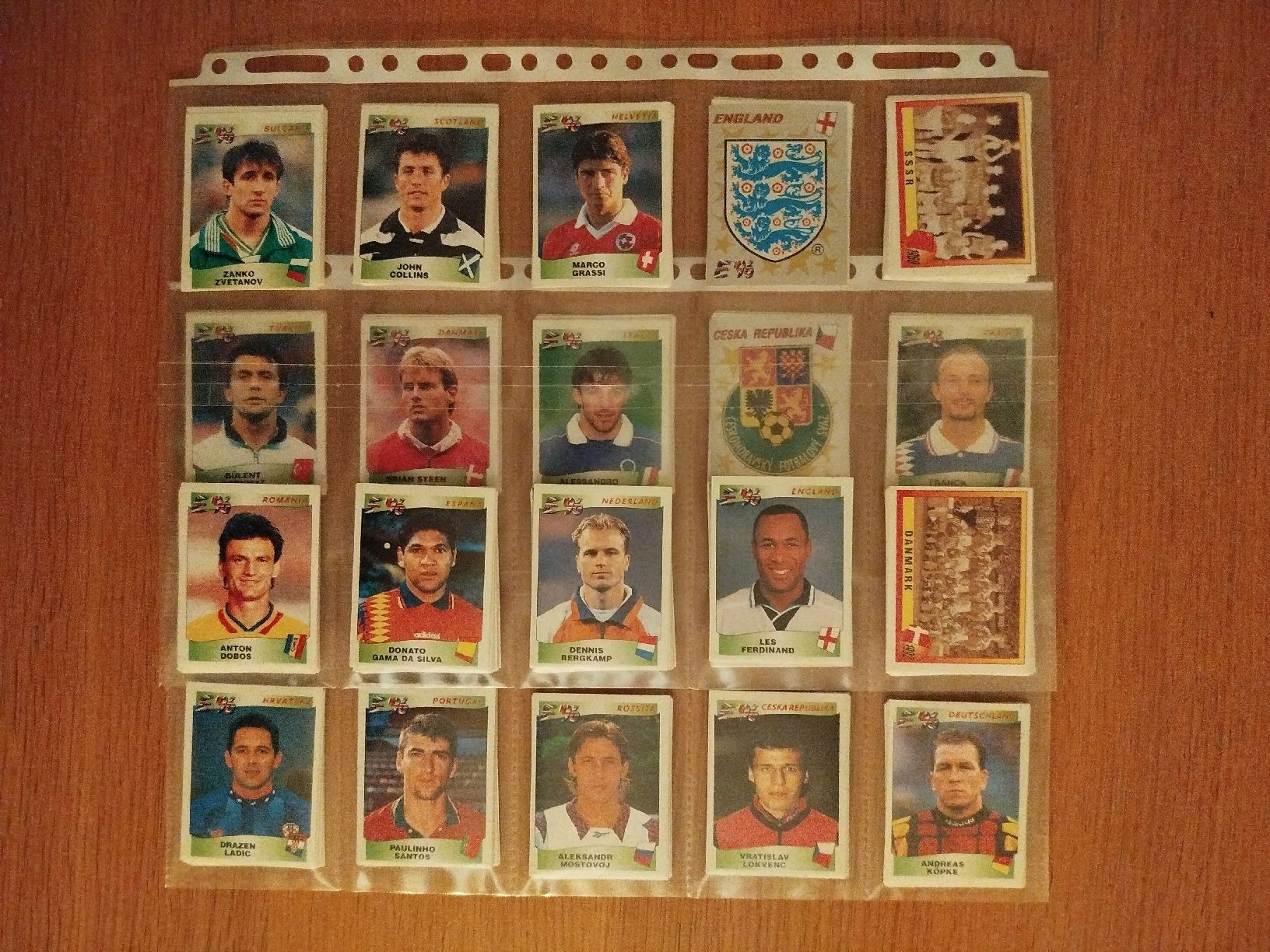 Panini Sammelbilder & Trading cards: Panini EM 1996 kompl. loses Stickerset – Neu (gemäss Beschreibung) aus Wettingen von mirna04 1