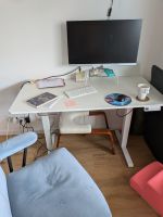 Height adjustable desk (white)