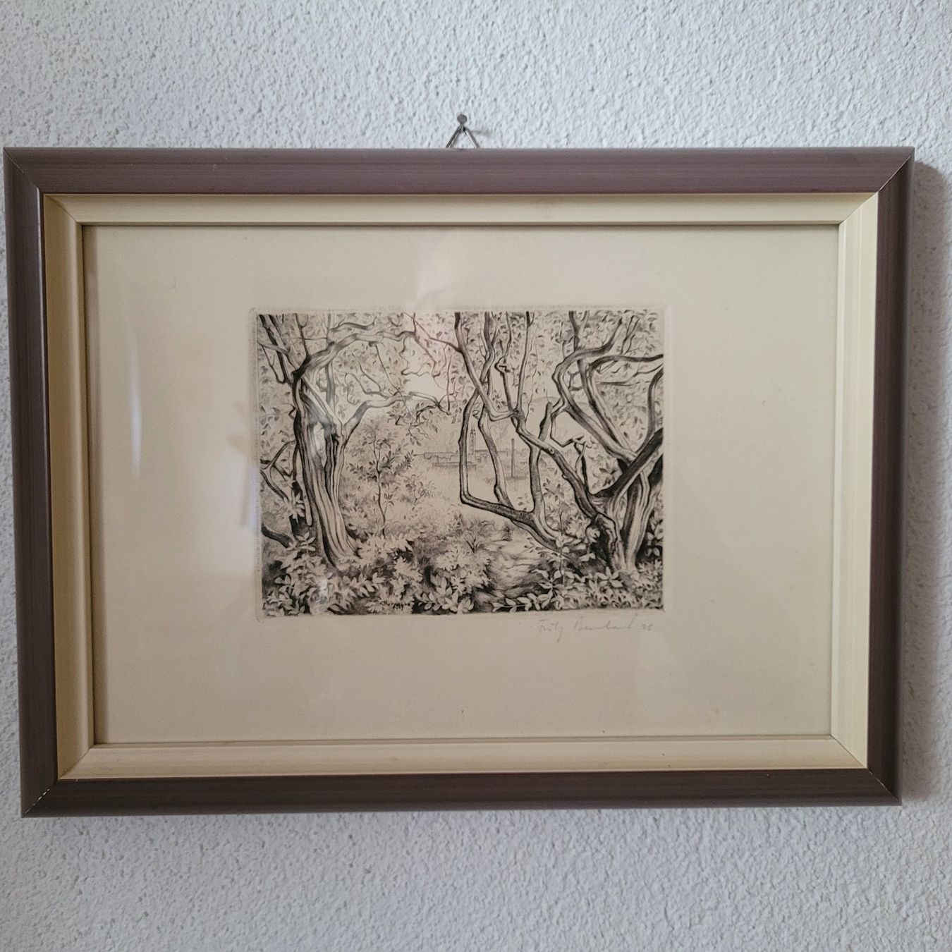 Foto & Immagini: Fritz Bernhard, Blick vom Lindberg, Winterthur – Usato da Unterstammheim venduto da Dolosprint80