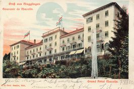 Grand Hotel Macolin Gruss aus Magglingen 1902