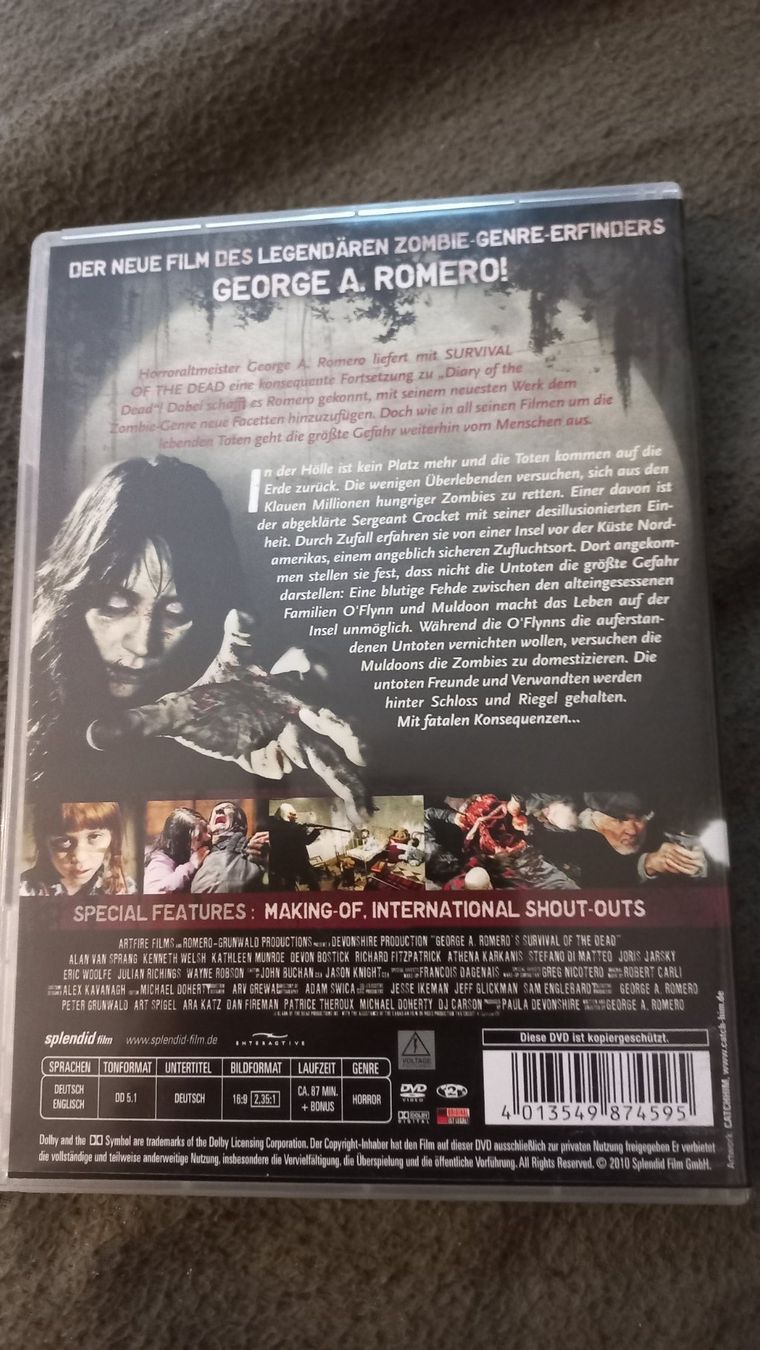 Alle DVDs: Survival of the Dead DVD – Gebraucht aus Olten von Donatello1984 1