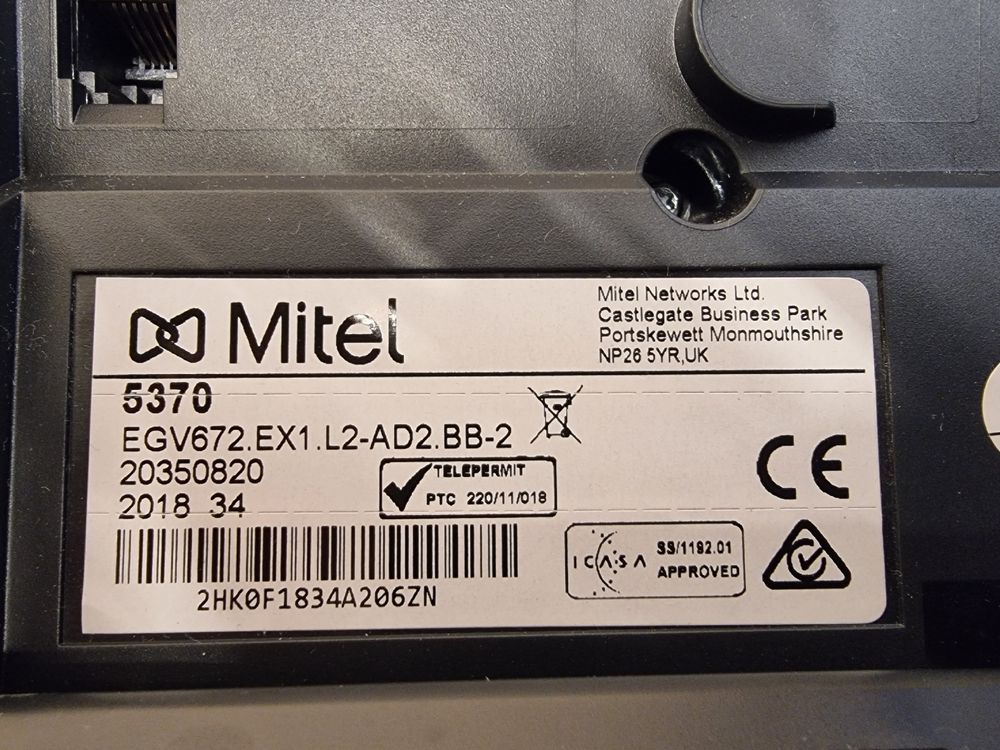 Aastra Telefone: Tischtelefon | Aastra Mitel 5370 – Gebraucht aus Schöftland von Colin13_93 4