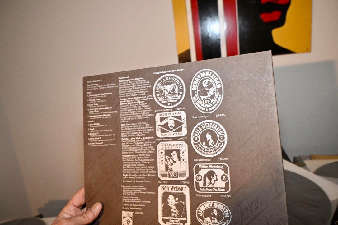 Dischi in vinile: Ben Webster With Harry Edison VERVE mono VG+ – Usato da Pfaffhausen venduto da mono_rec 5