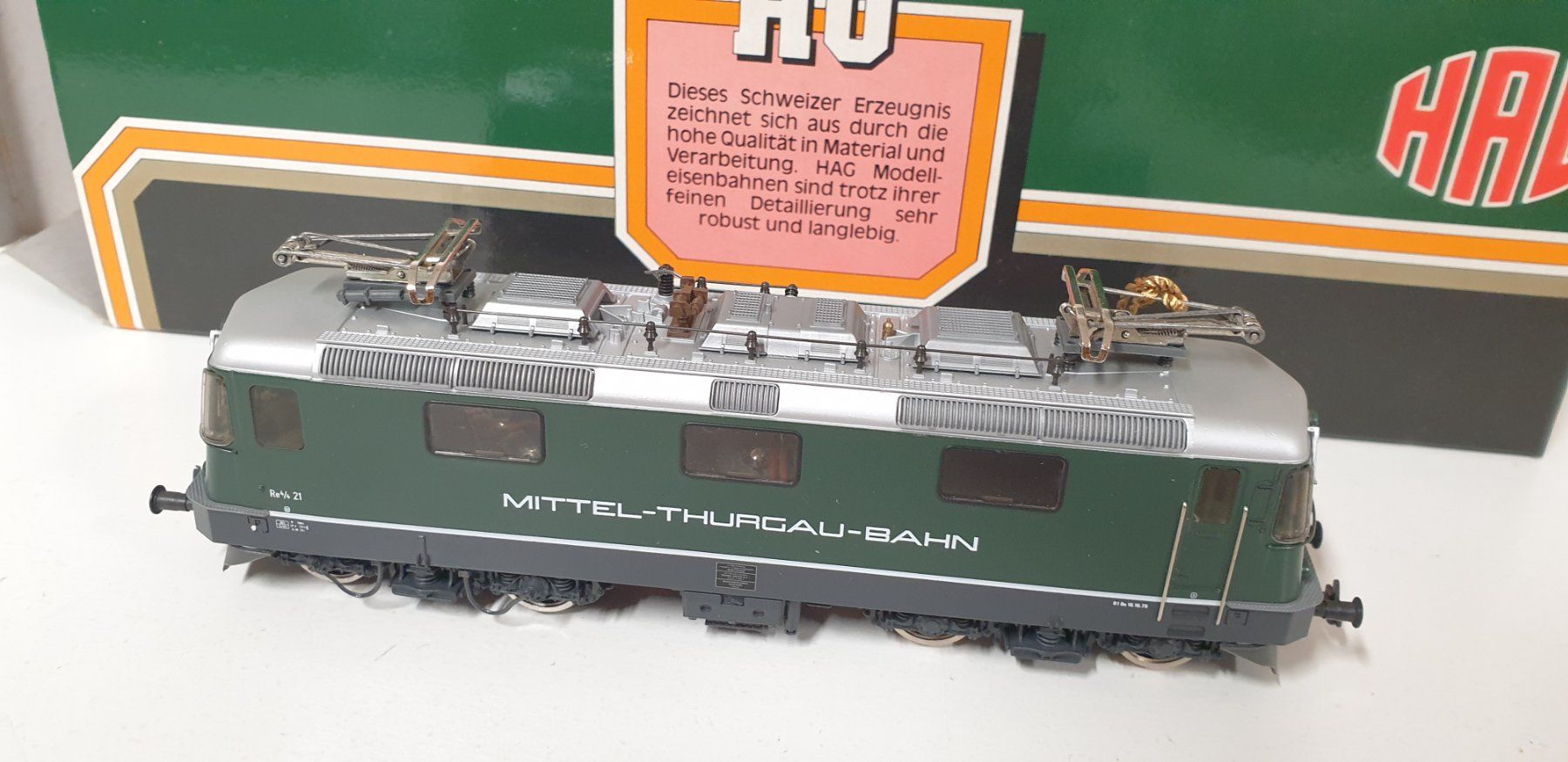 Hag Modellini di ferrovie: Hag MthB Re4/4 H0/DC – Nuovo (secondo la descrizione) da Geroldswil venduto da TopTrain54 2