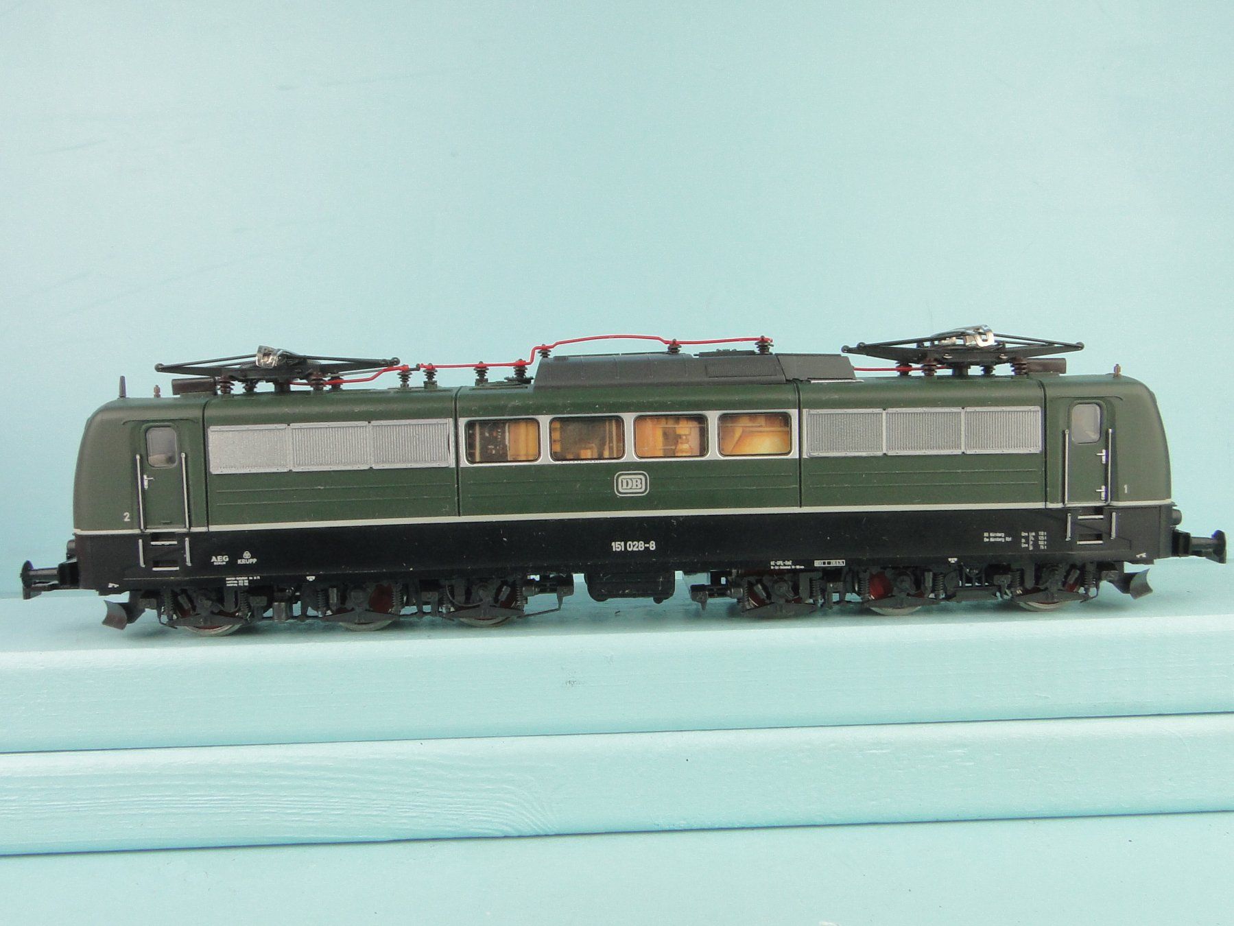 Modellini di ferrovie: RÖWA 1421 DB BR 151 – Usato da Bülach venduto da cann11 2