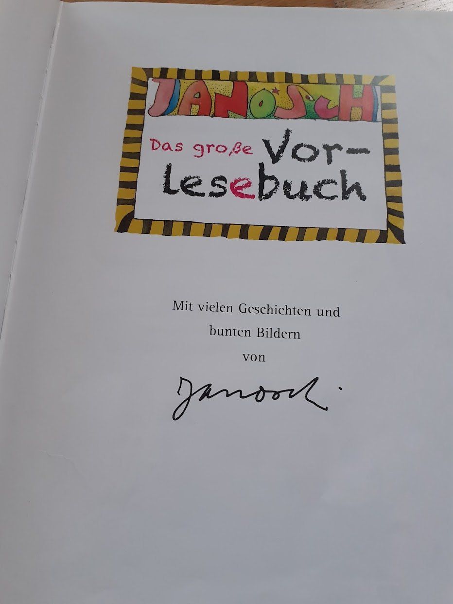 Libri: Janosch, Das grosse Vor-Lesebuch – Usato da Dübendorf venduto da Fip05 1